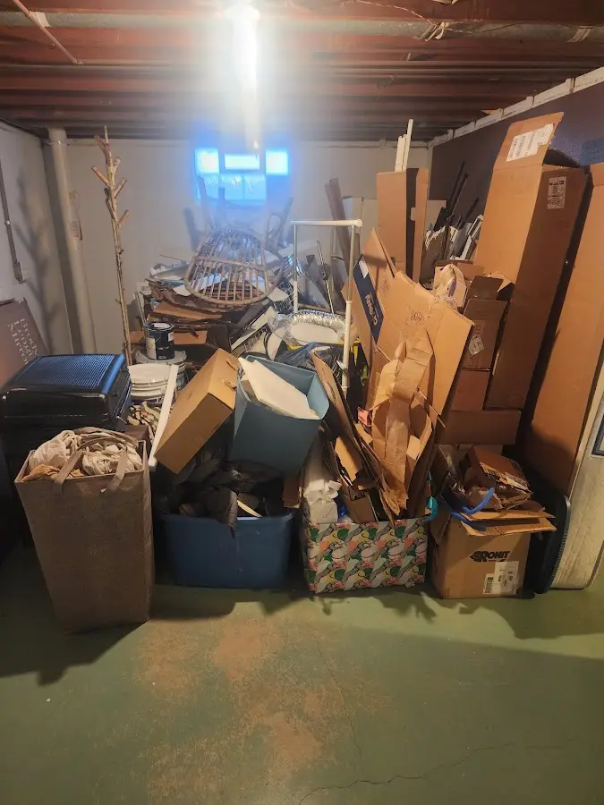 Roll-off dumpster container at job site for Construction Dumpster Rental in Tice